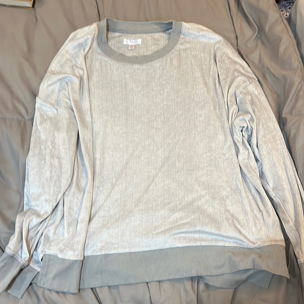 Long sleeve pajama top